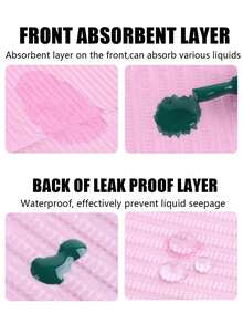 125pcs Disposable Nail Art Desk Mats, Waterproof & Oil-Proof Desk Covers, Tattoo & Eyelash Extension Makeup Pads, Suitable For Home & Salon Use