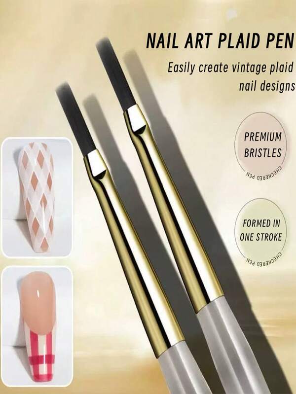 1 buc Y2K stil acrilic perie unghii stilou cu șnur, instrumente de design unghii, pensulă gel unghii 3D Builder - stilou de desen unghii acrilice - pensulă unghii pentru salon manichiură acasă potrivită pentru începători și saloane de unghii