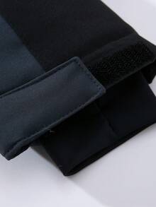 2 pezzi Set abbigliamento sportivo e all'aperto per uomo stile boyfriend, tuta da sci professionale stile boyfriend per sport e intrattenimento, giacca e pantaloni da sci, completo da sci invernale HX398-1 - Grigio Scuro - Visualizzare 11