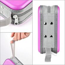 UENTIP DVD Case,48 Capacity CD Case Portable DVD Hard Plastic Holder CD Organizer Wallet Protective DVD Storage (Purple, 48){Inchcolor_nameinch:Inchpurpleinch} - 紫色 - 查看 4