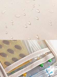 1个便携式药袋，小巧药盒，方便旅行携带，适合日常/户外/旅行用药，是注重健康和经常旅行人士的必备之选，也是必备的医疗配件。多功能布艺药袋，便携式医疗急救包，户外旅行药袋，宿舍应急药品收纳袋（多种颜色可选）。药盒，药瓶，住院包，急救包，药品收纳袋，旅行必备，邮轮必备，度假必备。 - 彩色 - 查看 10