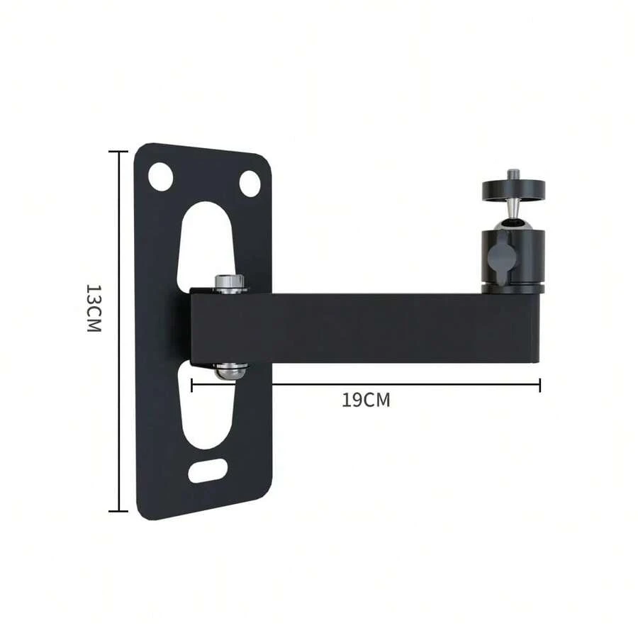Brazo de Montaje en Pared para Estudio de Fotografía Luces Estroboscópicas de Video Longitud Máxima 39.3 pulgadas / 100 cm Giratorio Horizontal y Vertical - 19 centímetros - Ver 1