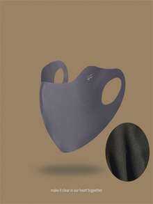 5pcs-Women's Winter Warm Windproof Mask With Fluffy Earplugs - Thick Dustproof Breathable Mask Half Face, Windproof Mask For Cold Weather, Washable And Reusable