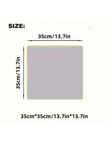 12 قطعة مجموعة مناشف مربعة مخططة باللون الذهبي 35سم*35سم، مجموعة مناشف مربعة كبيرة ذات خطوط عريضة بأداء تكلفة عالي جدًا، فائقة الامتصاص، وظيفة إزالة البقع والتجفيف - متعدد الألوان - مشاهدة 3