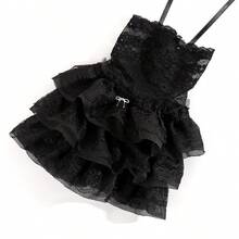 Japanese Style Cute Lolita Lace Trim Leg Warmers Women's Mid-Calf Socks JK Academy Style Bowknot Dress Up Calf Pile Socks - 粉紅色 - 查看 5