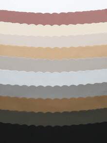 10pcs/Pack - Women's Seamless Wavy Edge Briefs, Comfortable Skin-Friendly Solid Color Sexy Ladies Briefs - Multicolor - View 4