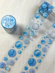 1卷 浮泡PET装饰胶带，适用于剪贴簿、DIY、手账、杂志、相册等。 - 彩色 - 查看 14