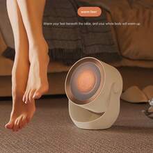 A003桌面取暖器，空间取暖器，家用便携式取暖器，卧室取暖器，客厅取暖器，快速加热，宿舍电暖器，暖手宝，暖脚宝，角度可调 - 美規A型插(110-127V) - 查看 7