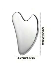 1pc Stainless Steel Heart-Shaped Gua Tool For Facial Massage, Portable Muscle Relaxation Massage Board,Stainless Steel Gua Facial Tools - Face Massage Tools - Smooth Sturdy Metal Guasha Tool For Face Body Reduce Puffiness - Massage Scraper Heart Shape Item(Silver) Stainless Steel Gua Facial Tools Guasha For Face Metal Gua Tighten Skin Massage Guasha Beauty Tool For Body Eyes Neck Massager,Beauty,Skin Care Products,Spa,Self Care,Skin Care Tools,Face Care,Esthetician Supplies,Massage,Face Massage Tool,Face Roller - 彩色 - 查看 7