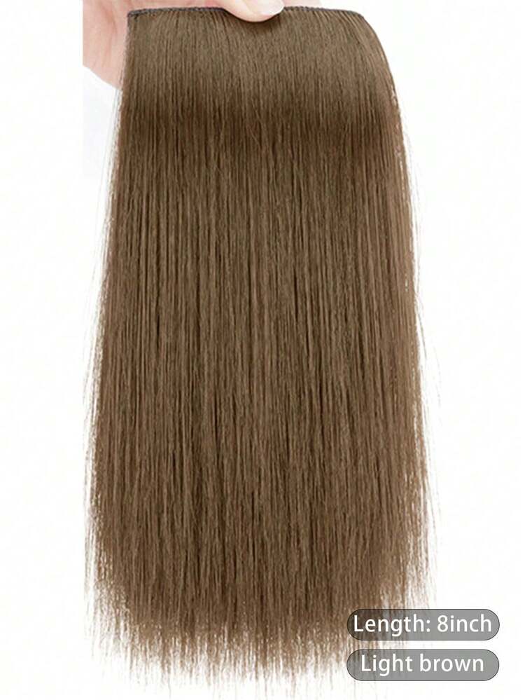 8英寸蓬松合成发片，两片装隐形无痕女士接发 - 彩色 - 查看 13