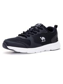 CAMEL CROWN Women's Casual Sports Shoes, Breathable Mesh Casual Jump Rope Lightweight Shock-Absorbing Running Shoes - Black - View 2