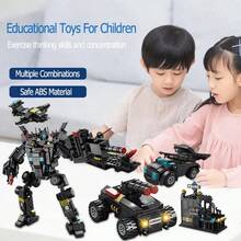 700Pcs Bloques de construcción SWAT Transforma en 3 formas Múltiples tipos de bloques - APLASTAR - Ver 2