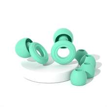 Reusable Silicone Earplugs - Noise Cancelling, Waterproof, High-Fidelity Hearing Protection For Sleeping, Swimming, Travel, And Concerts - Comfortable, Soft, And Durable