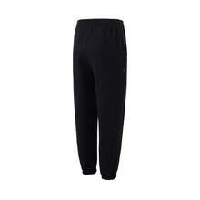 Adidas Men's Pants 2025 Autumn/Winter New Style Knitted Fitness Training Fleece-Lined Casual Sweatpants Sports Pants - Black - View 2