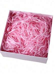 Farbiges Raffia-Papierschnitzel, geeignet für Hochzeitsgeschenke, Geschenkboxen, Obstboxen, Verpackungsdekoration - farbige Papierschnipsel, ideal für Hochzeitsgeschenke - Verschiedenfarbig - Übersicht 4