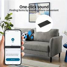 RSH Ultra-Thin Smart Card Tracker Compatible With Tags Air, Supports "Find My" Function, Wireless Charging, Built-In High-Performance Lithium Battery With Up To 8 Months Usage, 5V Fast Charging, Precise Positioning And Privacy Protection, Suitable For Bags And Luggage - RSH-icard02-black - View 8