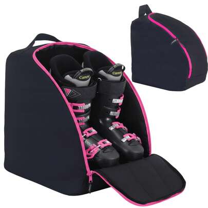 Torba na buty narciarskie CONVEY | Torba na kask, rękawice i gogle | Wodoodporna Codura 9000 | Polski producent | Uniwersalny uchwyt i regulowany pasek | Do rozmiaru 48