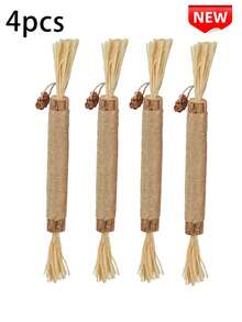 10/1pc Cat Chew Stick - Cat Toys, Self-Entertaining Anti-Boredom Chewable, Cat Ball, Teaser Wand, Cat Supplies, Cat Essentials - Multicolor - View 21