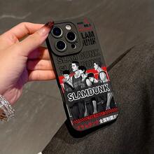 Funda para teléfono con el popular anime S-Slam D-, compatible con los modelos de 17, 16E, 16, 15, 14, 13, 12, 11, Pro,,, X, XR, XSMAX, 8 y Plus, diseñpara ser suave y anti-caídas con una cubierta trasera de TPU.17  17promax - Negro - Ver 3
