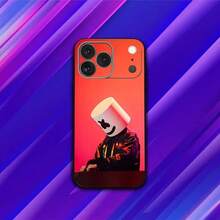 Music M-MarshmelloS Phone Case Covercompatible with  17,16,15,14,13,12,11,Pro,Max,Plus,X,XS,SE4,E,Mini,Soft Black Case,Covercompatible with  17 Hülle, 17 pro Hülle, 17 promax Hülle - Z3 - Übersicht 10