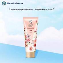 Mentholatum 花語舒緩潤手霜-玫瑰 50g 長效保濕 淡雅花香 滋潤精油 護手霜 男女 - 花語 - 查看 2