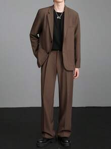 Men Suits - Marrón - Ver 4
