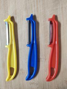 Peeling Knife, Compact Potato Peeler Kitchen Tool - Multicolor - View 2