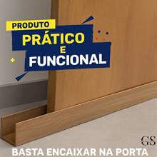 ABS Door Skirt Protector, Dustproof And Insect-Proof Seal. - 棕色 - 查看 5