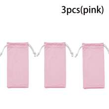 5pcs Microfiber Sunglasses Pouch, Dust-Proof Sunglasses Bag, Soft Sunglasses Sleeve, Eyeglasses Carrying Case With Drawstring, Cleaning Cloth And Small Tool, Suitable For Men, Women, Students, Elderly - Multicolor - View 12