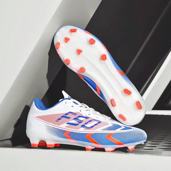 Men's Soccer Shoes Professional Futsal Shoes Artificial Grass Training Shoes Are Suitable For Boys And Girls AG/MG