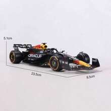 Bburago 1:24 Skala Red Bull Racing RB20 F1 Bilmodell - 2024 års Verstappen Championship Edition, Precision Die-Cast Replica i samlarkvalitet - 18-28056 - Visa 4