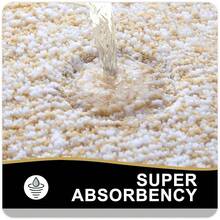 OLANLY Bathroom Rugs 30x20, Extra Soft And Absorbent Microfiber Bath Mat, Non-Slip, Machine Washable, Quick Dry Shaggy Bath Carpet, Suitable For Bathroom Floor, Tub, Shower (Medium, Light Beige){Inchcolor_nameinch:InchLightBeigeandWhiteinch,Inchsize_nameinch:Inch30\Inchx20\Inchinch} - 淺米色和白色 - 查看 4