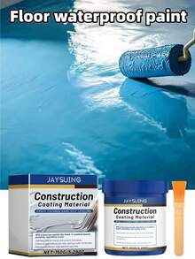 Sơn sàn epoxy gốc nước màu xám, lớp phủ chống thấm, chống nứt, chống mài mòn, bền, lâu dài, khô nhanh. - Xám - Xem 3