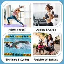 2-Pieces Wrist And Ankle Weight Set, Waterproof Silicone Weights, Adjustable Strength Exercise Fitness Equipment, Adjustable Wrist And Ankle Weights For Men And Women (1 Lb Or 2 Lb Each), 2-Piece Wearable Silicone Bands, Perfect For Walking, Yoga, Gym, Arm And Leg Exercises - 黑色 - 查看 6