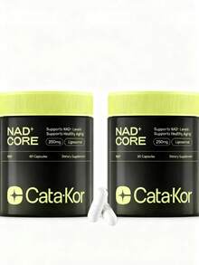 NAD+ Support Capsules – Energy, Focus & Cellular Health Supplement For Adults – Promotes Vitality And Well-Being – 60 Capsules - 2 chai - Xem 4