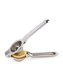 1pc New Model Manual Lemon Juicer, Stainless Steel Manual Fruit Press, Squeezing Device, Multi-Functional Kitchen Home Juicer - Multicolor - View 8