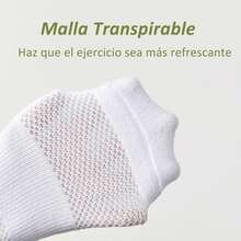 Gyuochun Calcetines 8 Pares para Hombre Mujer, Calcetas Deportivos Largos, Calcetas con Parte Inferior de Toalla Gruesa Transpirable Antideslizantes, Calcetines Acolchados para Correr, Baloncesto - 1 - Ver 6