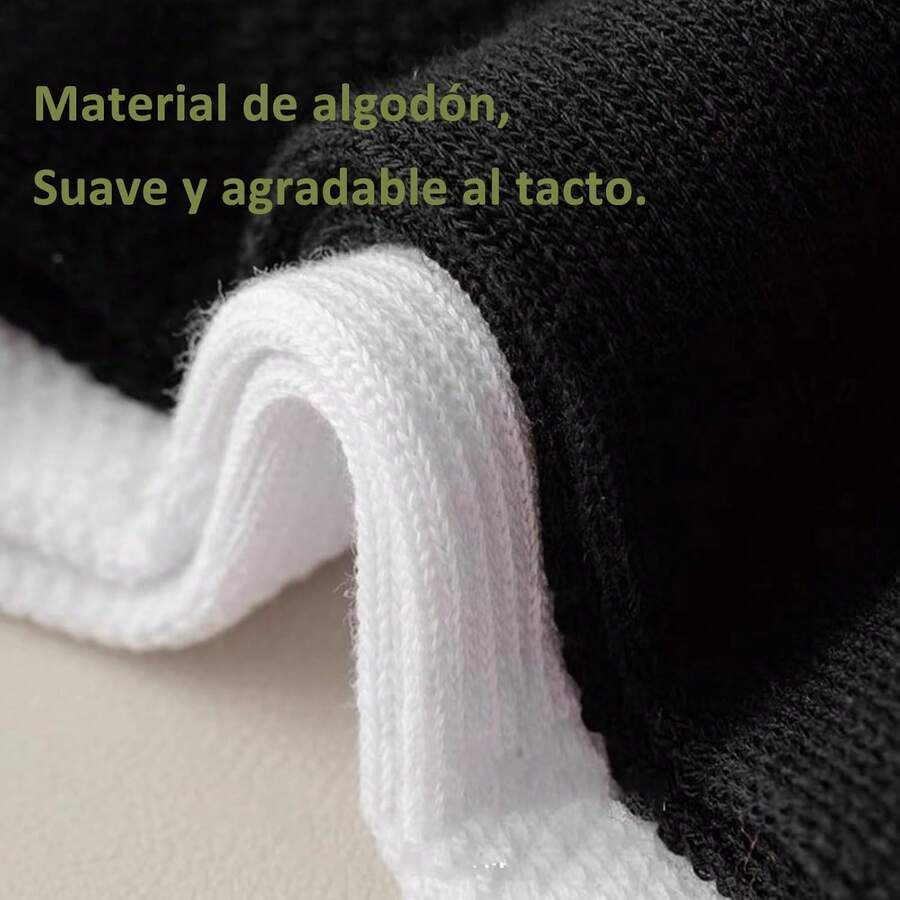 Gyuochun Calcetines 8 Pares para Hombre Mujer, Calcetas Deportivos Largos, Calcetas con Parte Inferior de Toalla Gruesa Transpirable Antideslizantes, Calcetines Acolchados para Correr, Baloncesto - 1 - Ver 1