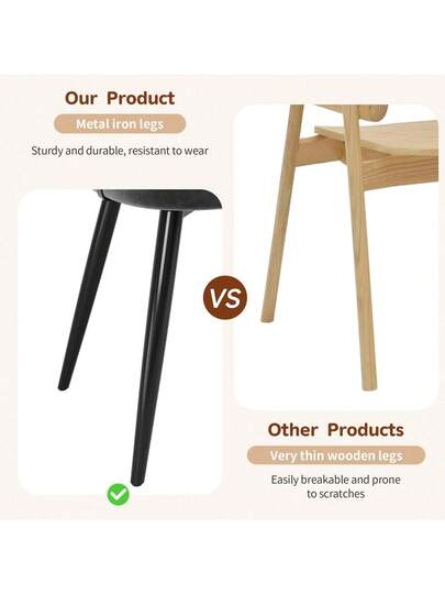 Dining Chairs, Chairs Rattan Backrest, Fluwelen Cushion Seat, Com Tafel Breathable, Moderne Restaurants, Living Rooms Cafes view 7