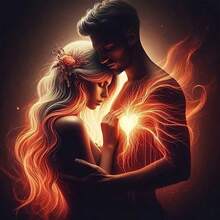 1 pieza Kit de pintura de diamantes 5D hecho a mano, tema de amor de pareja abrazándose, adecuado para decoración del hogar y arte de pared - regalo perfecto para familiares y amigos, sin marco - Multicolor - Ver 9