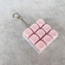 1Pc 4/9Keys Button Keycap Fidget Keychain Finger Keyboard Caps DIY Keyboard Clicker For Adult To Relief Stress Pass The Time - Multicolor - View 5