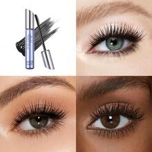 SACE LADY Waterproof Mascara, All-In-Lash Mascara Volume And Length Eyelashes, Smudge-Proof And Sweat-Proof, Long Lasting Curl, Natrual Black Eye Makeup - Black - View 7