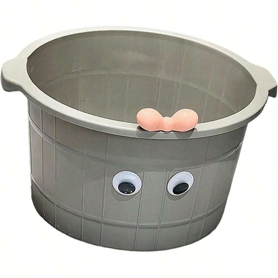 Foot Soak TubZialofi Lavabo de masaje para pies resistente práctico y portátil 8 66 pulgadas de alto para remojar pies uñas de los pies y tobillos GrisFoot Soak Tub - GRIS - Ver 1