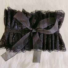 1pc Vintage Lace Ruffled Multi-Layer Detachable Collar Victorian Edwardian White Costume Neck Collar Unisex - Retro - View 9