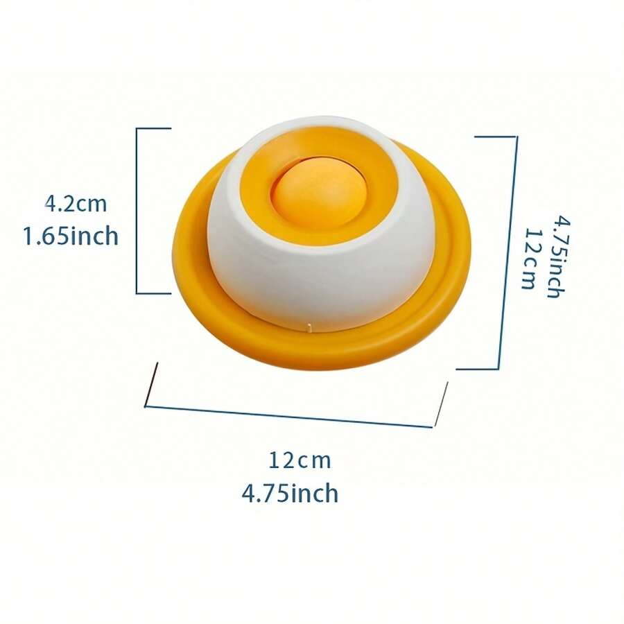 A Pet Lick Plate For Wet Food Snacks, Yogurt, A Slow Food Feeder, Energy Saver, Suitable For Cats And Dogs. - Dog's Gray-white - View 1