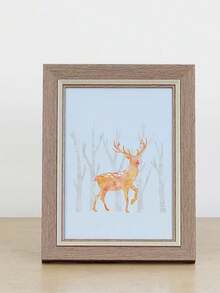 5/6/7 Inch Simple Photo Frame Stand, Desk Decor, Random Photo Paper Included, Gift For Friends - Multicolor - View 7