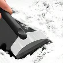 2/1 Pieza Raspador, Cepillo quitanieve para parabrisas sin rayar - Descongelar en 1 segundo sin dañar el cristal, Herramienta descongelante con diseño de mango antideslizante, Accesorio esencial de invierno para coches, camiones, SUV, imprescindible para conducir bajo la lluvia y la nieve - Multicolor - Ver 7