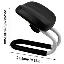 Meditation Stool Adjustable Height Portable Prayer Stool Meditation Accessories - Black - View 9