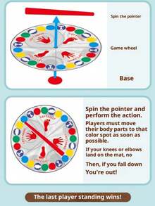 1pc 2025 New Outdoor Game Twist Indoor Toy, Twist Body Sports Interactive Family Friends Party Toy, Suitable For Halloween, Thanksgiving, Christmas, Birthday Gifts