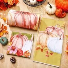 3 Pack Fall Pumpkin Bathroom Towels Set Pumpkins Fall Than1ks 1giving Bath Hand Towels Watercolor Pumpkins Dishes Absorbent Fingertip Towel For Bathroom Kitchen Hotel Beach Gym Spa{Inchcolor_nameinch:InchOrangeinch,Inchstyleinch:Inchyellowinch} - vàngvàng - Xem 4